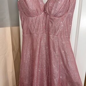 Sparkling Pink Windsor Dress